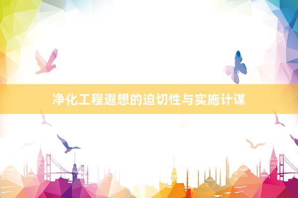 净化工程遐想的迫切性与实施计谋